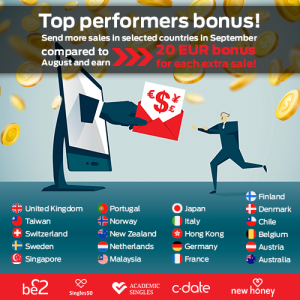 Top performers bonus in September!